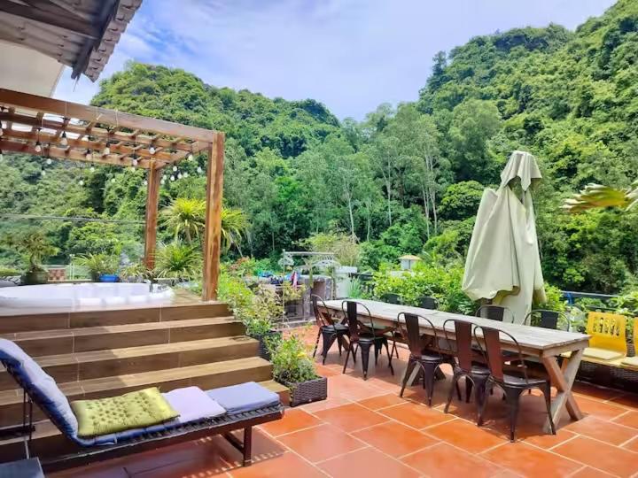 Chan Chau Catba Backpackers Hostel & Pool Bar חדר תמונה