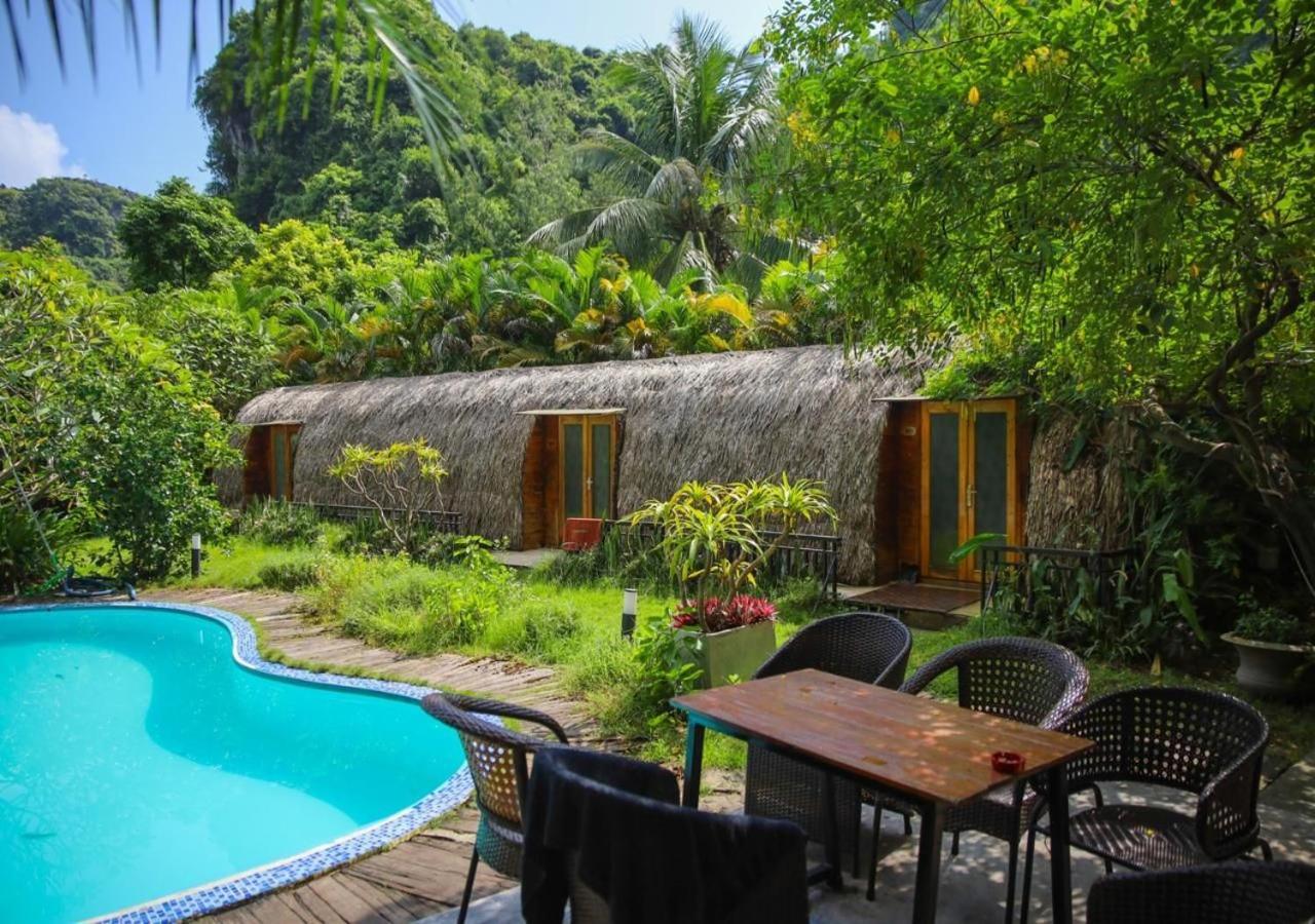 Chan Chau Catba Backpackers Hostel & Pool Bar מראה חיצוני תמונה